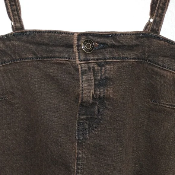 Wild Fable Brown Sleeveless Crop Bustier Top - Picture 4 of 13